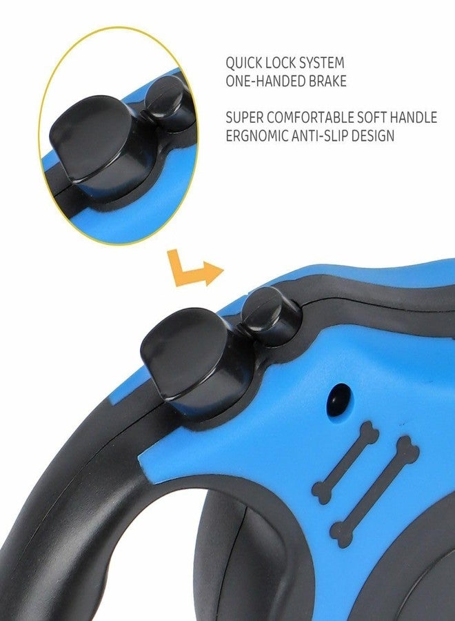 SYPM Retractable Dog Leash5 Meter for Large Dogs Up to 50 Kg Heavy Duty Leash for Pets Strong Nylon Tape, Anti-Slip Handle, Built in Spring, One-Click Brake Pause (Multy Color) - Image 5